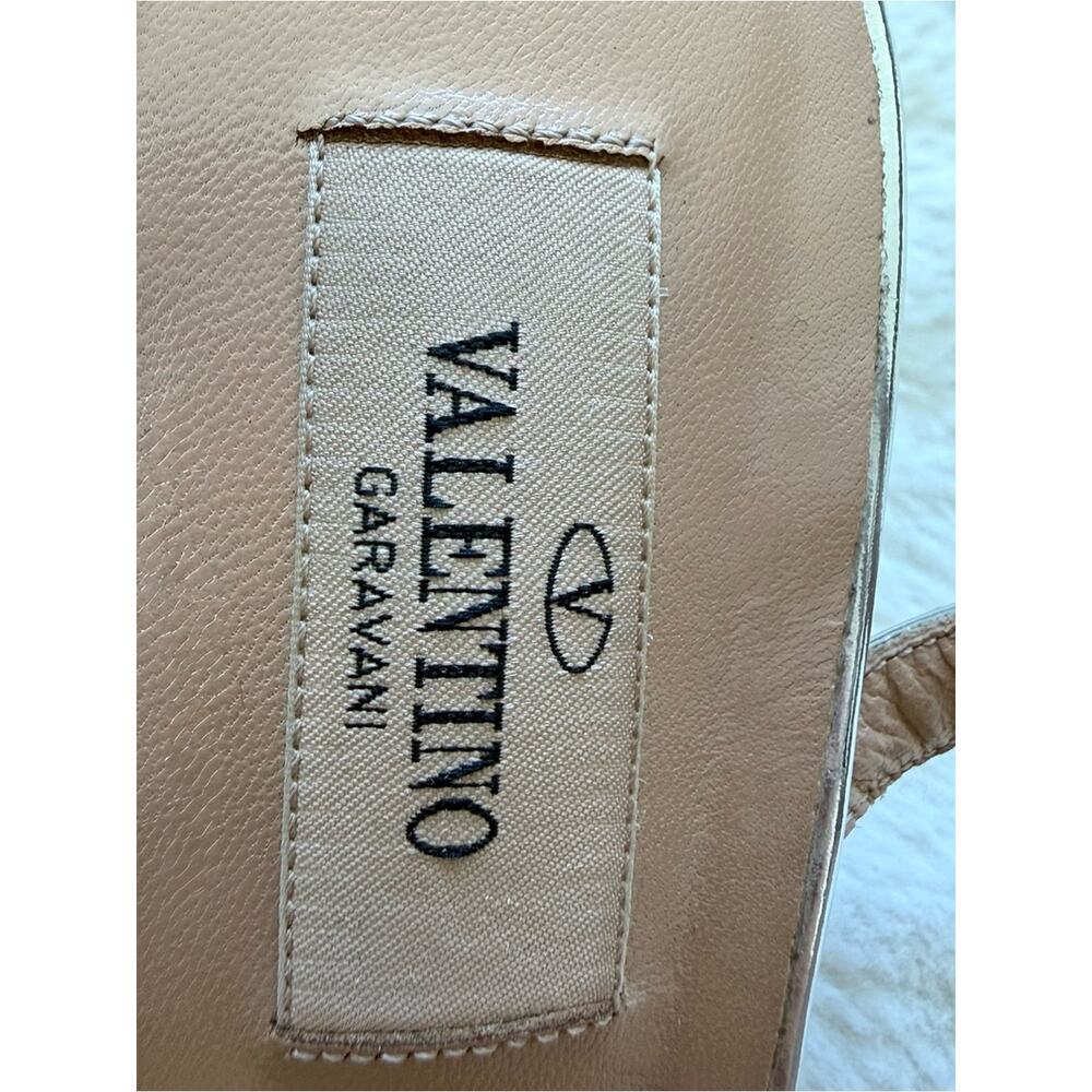 Valentino Garavani women gladiator heels shoes size 38,5 EU Authentic - Picture 4 of 10
